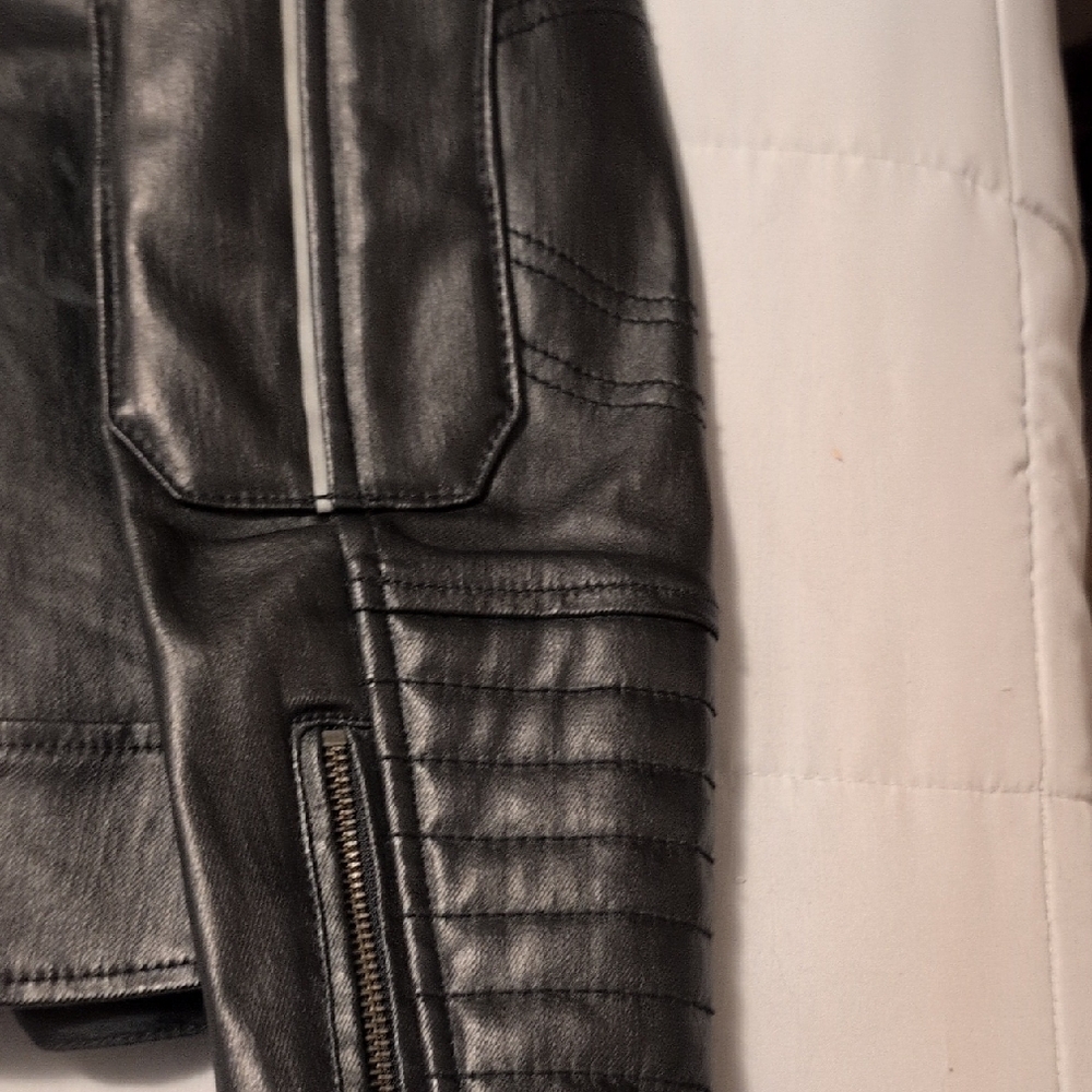 Harley-Davidson Black Leather Bomber Jacket - Picture 5 of 5